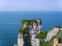 Etretat - Klippe und Meer