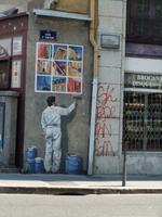 Lyon, Wandmalerei und -schmiererei