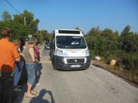 Navette muss über den Buckel 