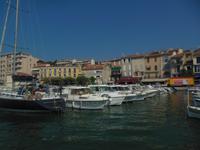 in Cassis am Hafen