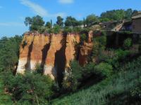 Ockerbrüche von Roussillon 