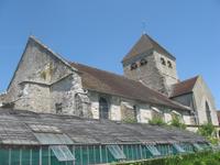 Kirche und Gewächshaus in Viels Maisons