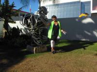 in Cannes an der Filmrolle auf der La Croisette 