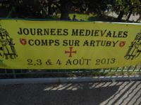 Comps sur Artuby_ Verdonschlucht mit mittelalterlichem Fest 