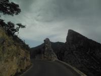 weiter durch die Verdonschlucht auf der Route de Crete 