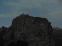 Castellane Verdonschlucht Ende_Kirche auf dem Felsen 