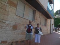 in Monaco auf dem Weg zum Casino Monte Carlo 