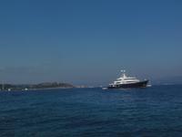 auf der Bootsfahrt nach St.Tropez 