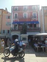 St.Tropez Hotel Sube -Treff aller Literaten und Künstler früher 