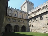 im Papstpalast Avignon 