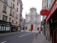 Neu renovierte Kirche im Marais