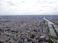 Blick aus 300 m Höhe auf Paris