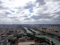 Blick von der zweiten Etage des Eiffelturms