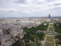 zweite Etage, Blick auf Invalidendom,Marsfeld und Hochhaus von Montparnasse