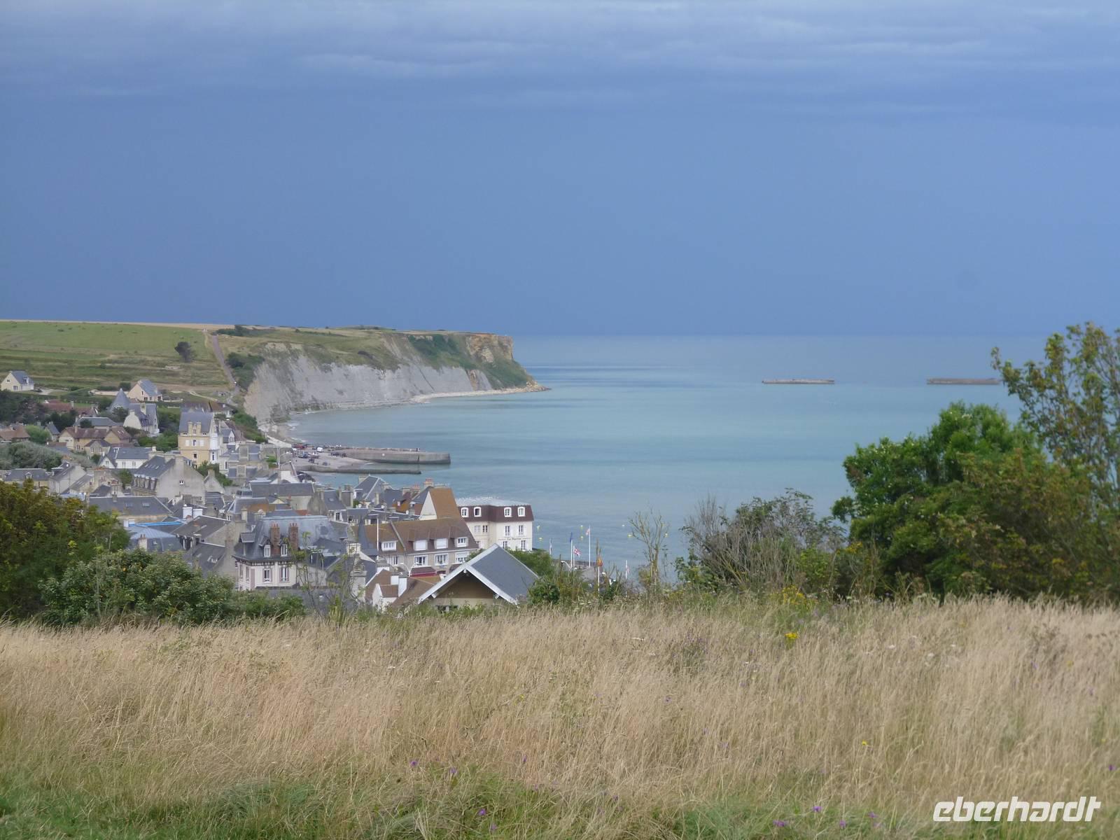 Landungsstrände Normandie bei Arromanches HEUTE