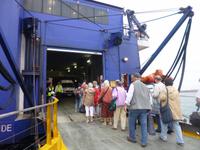 Mit dem Schnellkatamaran zur Insel Jersey