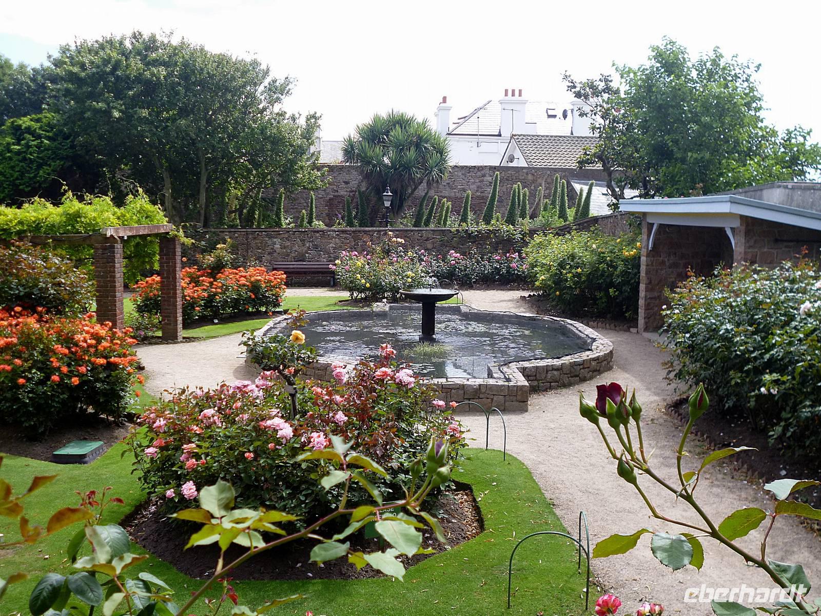 Rosengarten im Howard Davis Park, St. Helier, Jersey