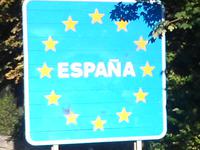 in Bourgh Madame - Grenzschild