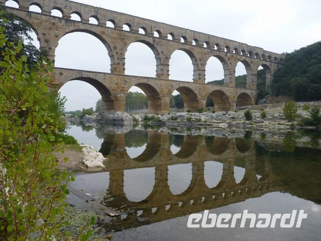 Pont du Gard ist ein römischer Aquädukt