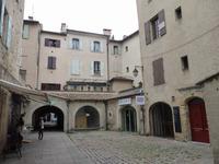 Stadtzentrum in Uzes