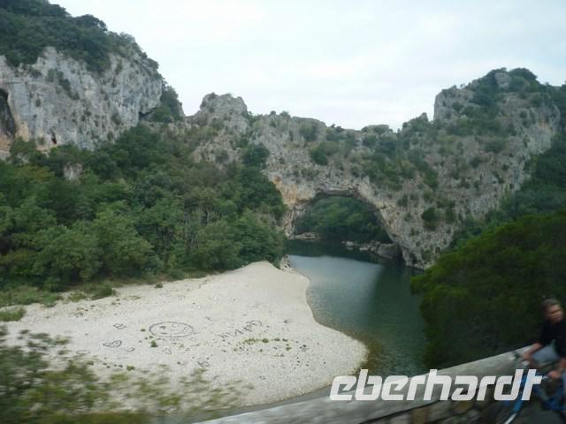 Natürliches Felsentor Pont d’Arc