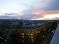 Auf dem Kaufhaus La Fayette