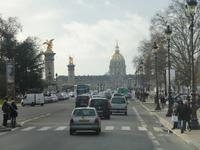 Blick auf den Invalidendom, Hôtel des Invalides, Paris