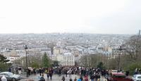 Blick vom Montmartre über Paris
