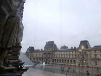 Blick aus dem Louvre, Paris