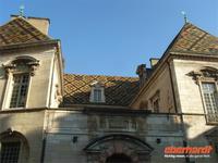 Typisches Dach des Burgund