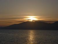 Sonnenuntergang vom Hotel aus 