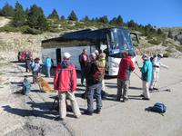 Wanderbeginn auf den Mont Ventoux