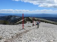 Blick vom Mont Ventoux Richtung Südost
