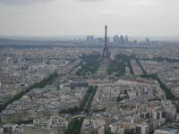 Blick vom Montparnasse auf Eiffelturm