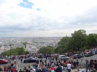 Blick vom Montmatre auf Paris