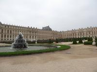 Gärten von Versailles mit Schloss