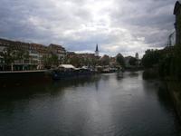 Blick über die Ill auf die 