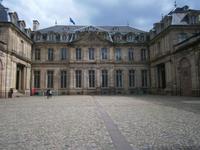 Im Innenhof des Palais Rohan