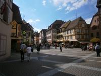 Straßenszene in Ribeauville