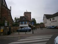 Obernai, Blick auf ein Stadttor