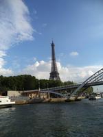 Bootsfahrt auf der Seine - Eiffelturm