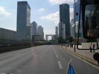 La Defense vom Bus aus 