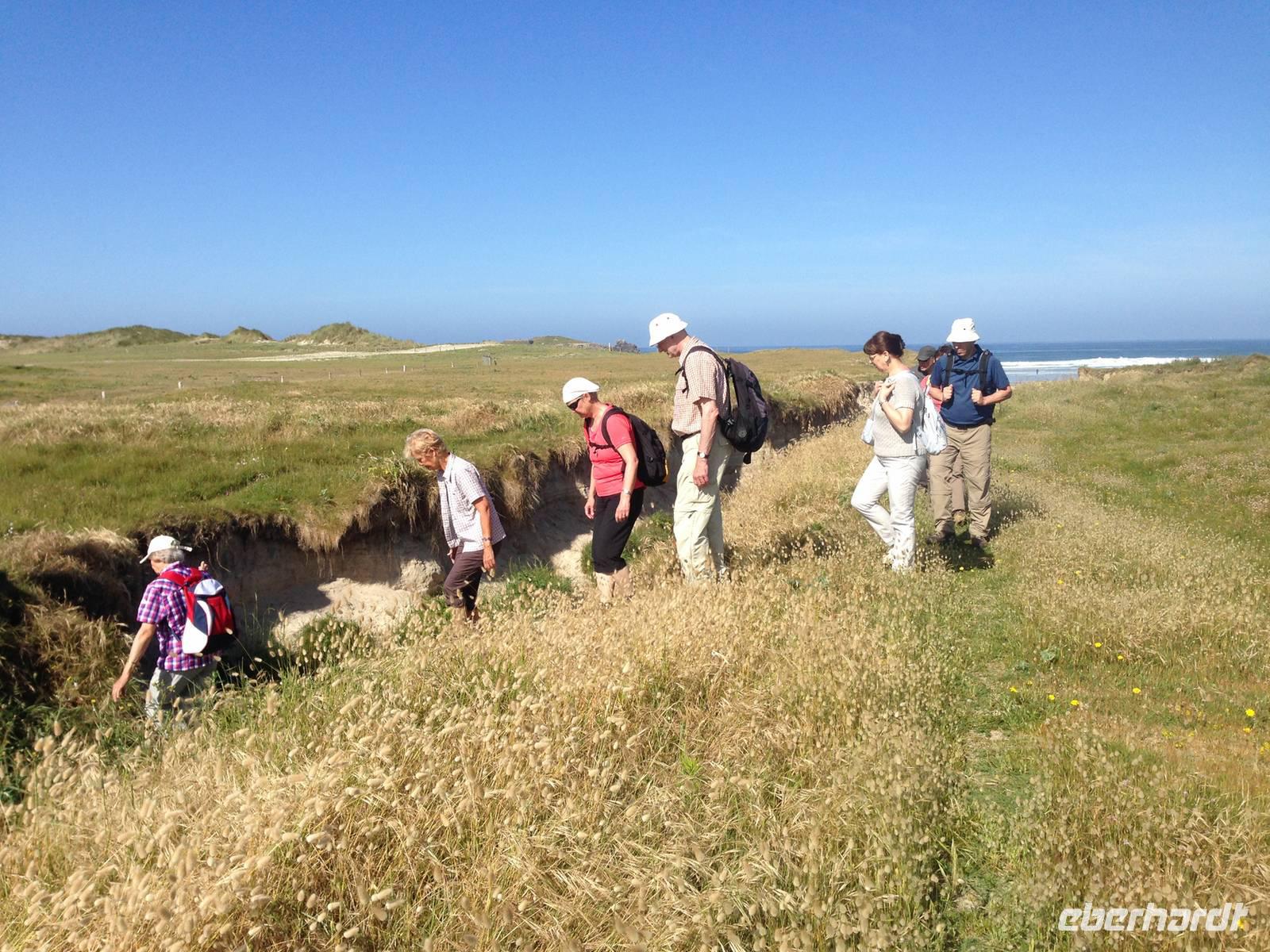 Wanderung zum Phare d'Eckmühl