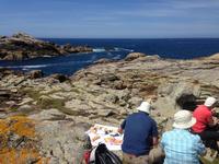 Wanderung zum Phare d'Eckmühl