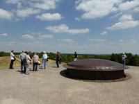 Douaumont - Blick von der Festung mit Kanone