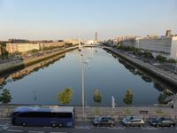 Le Havre - Blick auf das Bassin de Commerce 