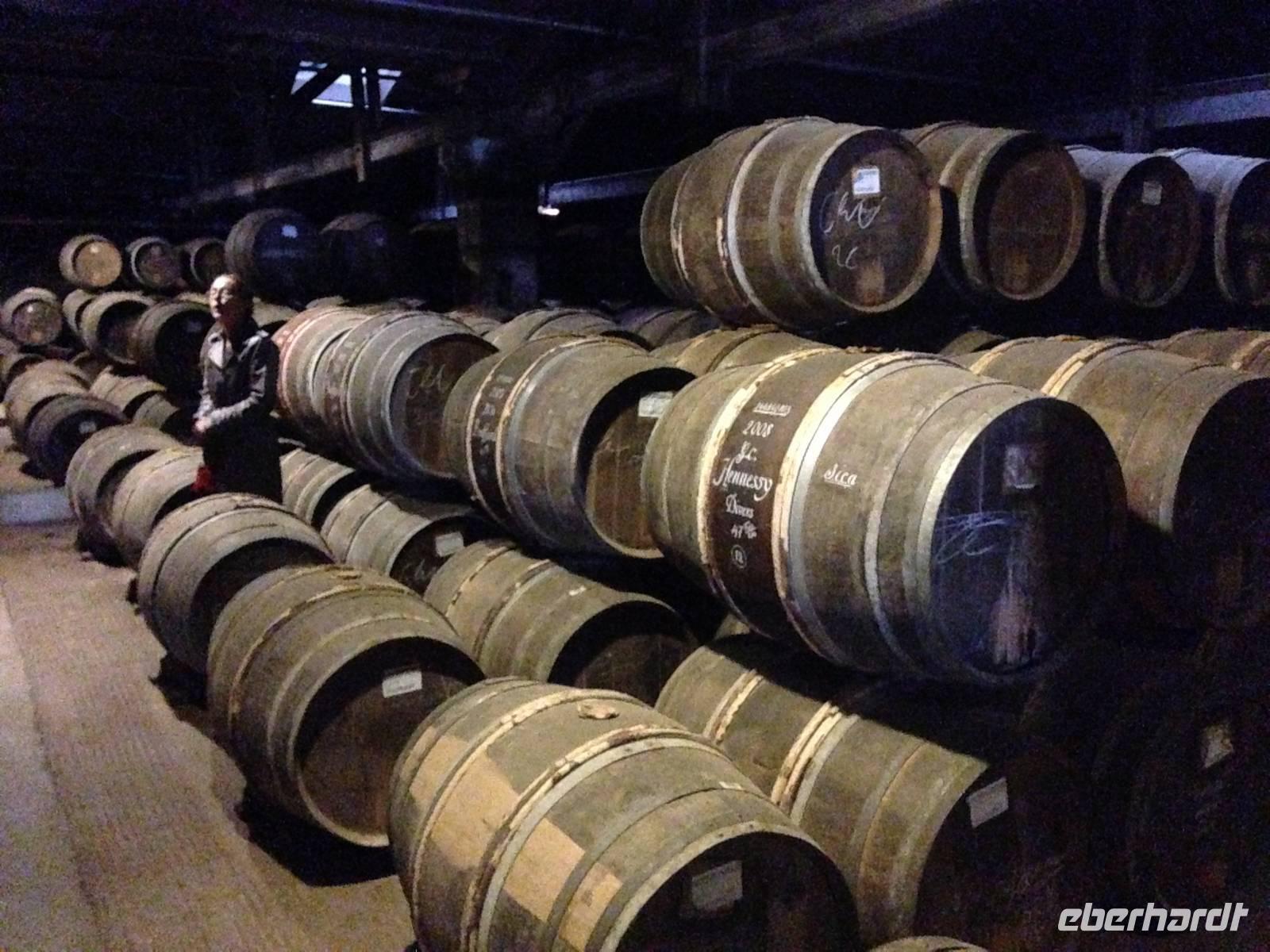 Bei Hennessy in Cognac