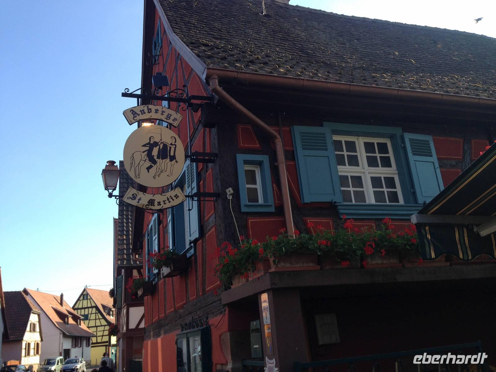 Flammkuchenessen in Kintzheim