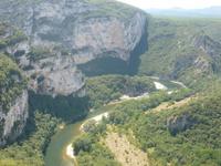 Ardeche Schlucht 