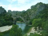 Pont d'arc Ardeche Schlucht 